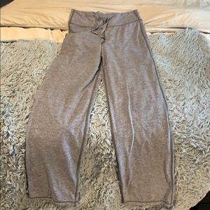 Grey SUPER soft lululemon wide leg pant
